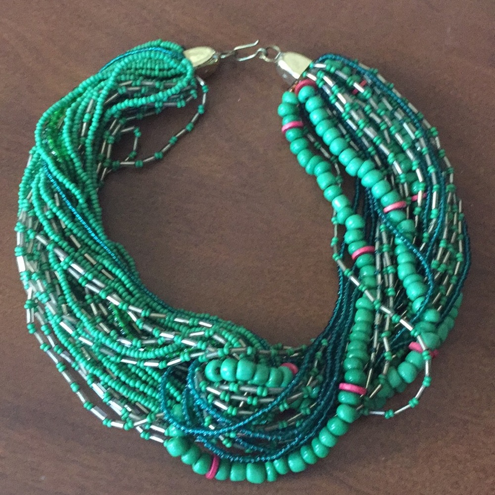 Vintage beaded necklace